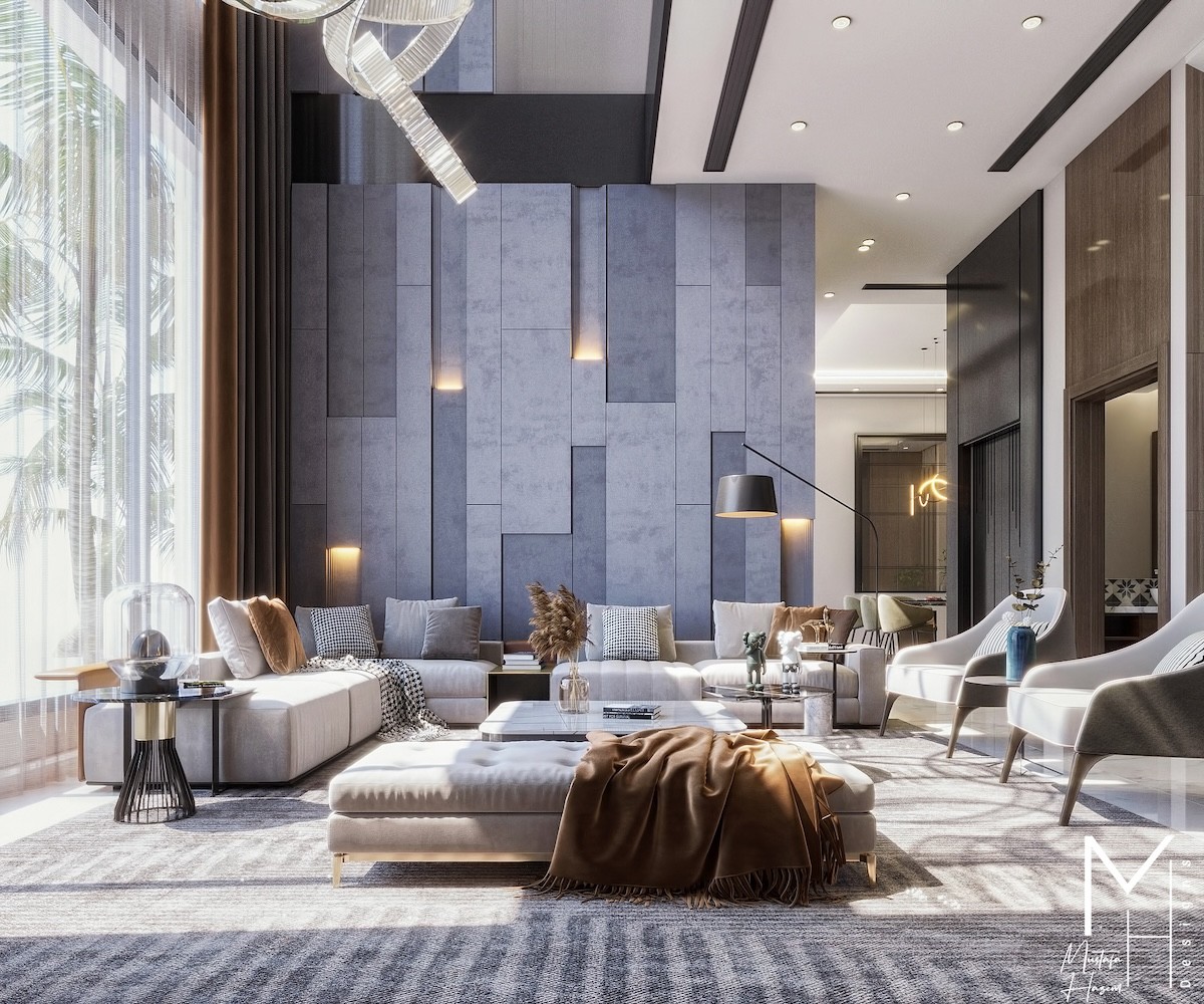 gray brown living room decor
